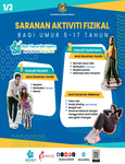 Saranan Aktiviti Fizikal bagi Umur 5 - 17 Tahun 1/2